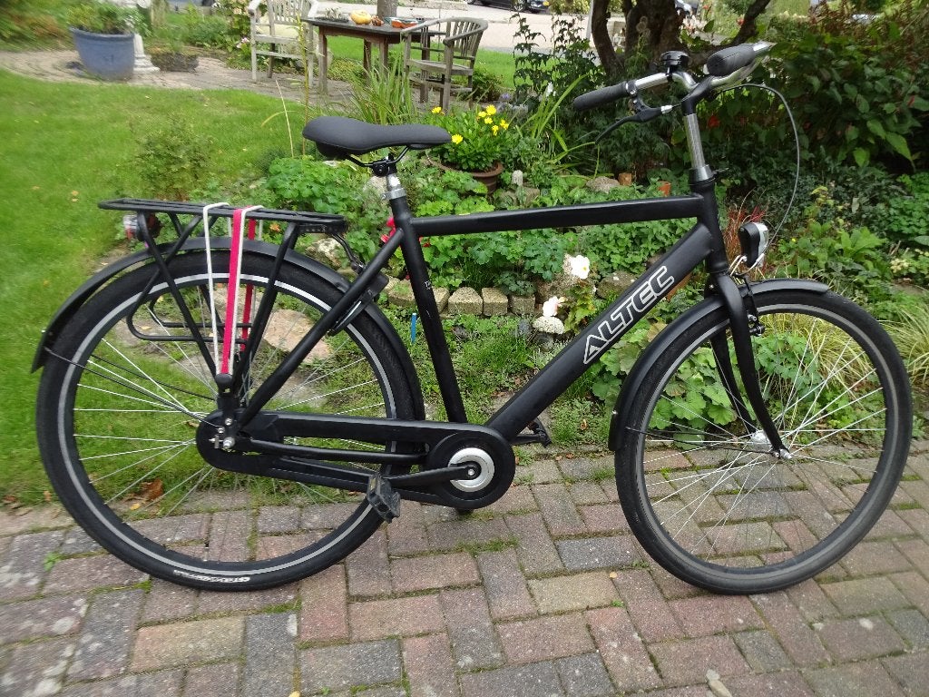 Mooie Altec Trend heren/Jongens fiets in het mat zwart, Ophalen of Verzenden, Gebruikt, 26 inch of meer, Altec