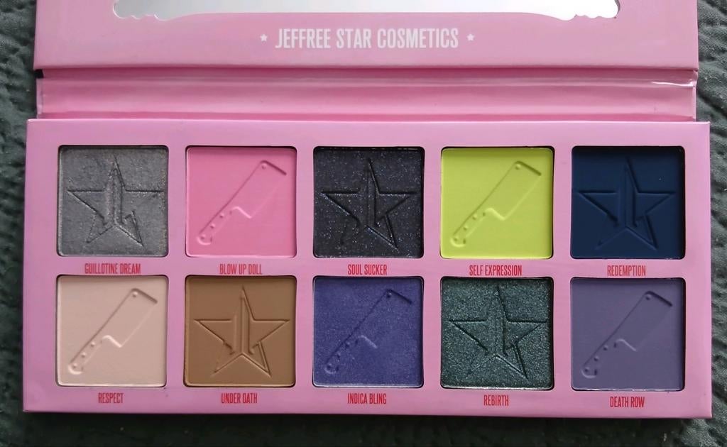 Jeffree Star Beautykiller 2 Palette, Ophalen of Verzenden, Zo goed als nieuw, Make-up, Overige kleuren