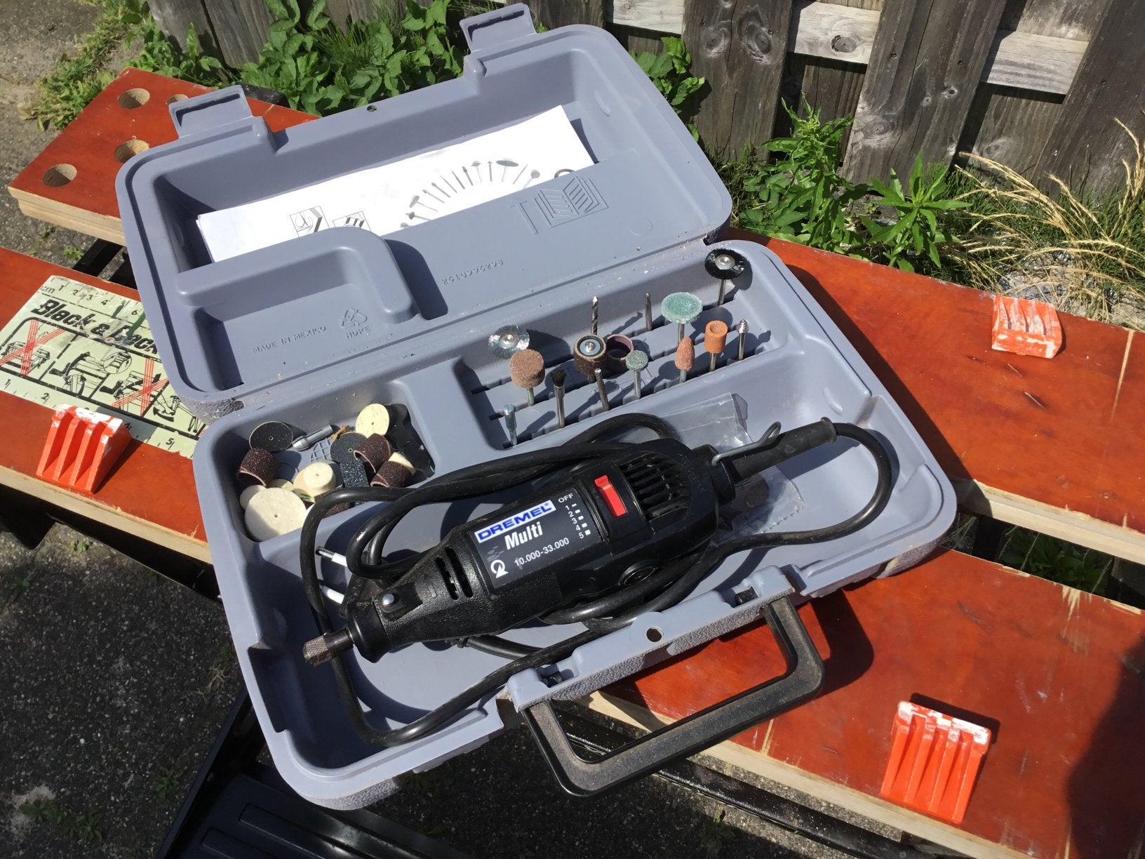 Dremel multitool in koffer., Ophalen, Gebruikt