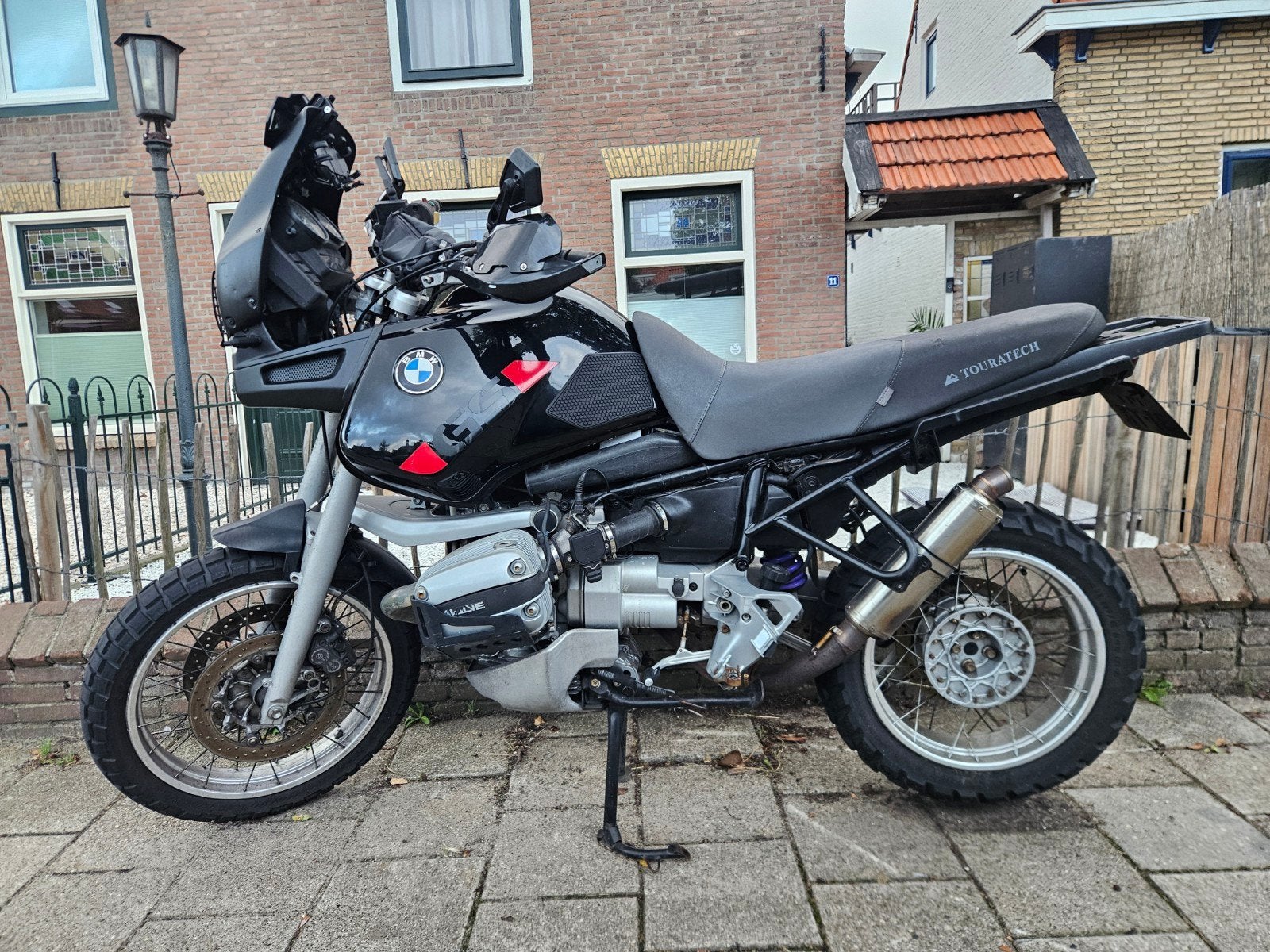 BMW R1100GS Goed onderhouden maar lees goed, mooie upgrades, Cardan-aandrijving, 2 cilinders, Occasion, Motorrijbewijs A