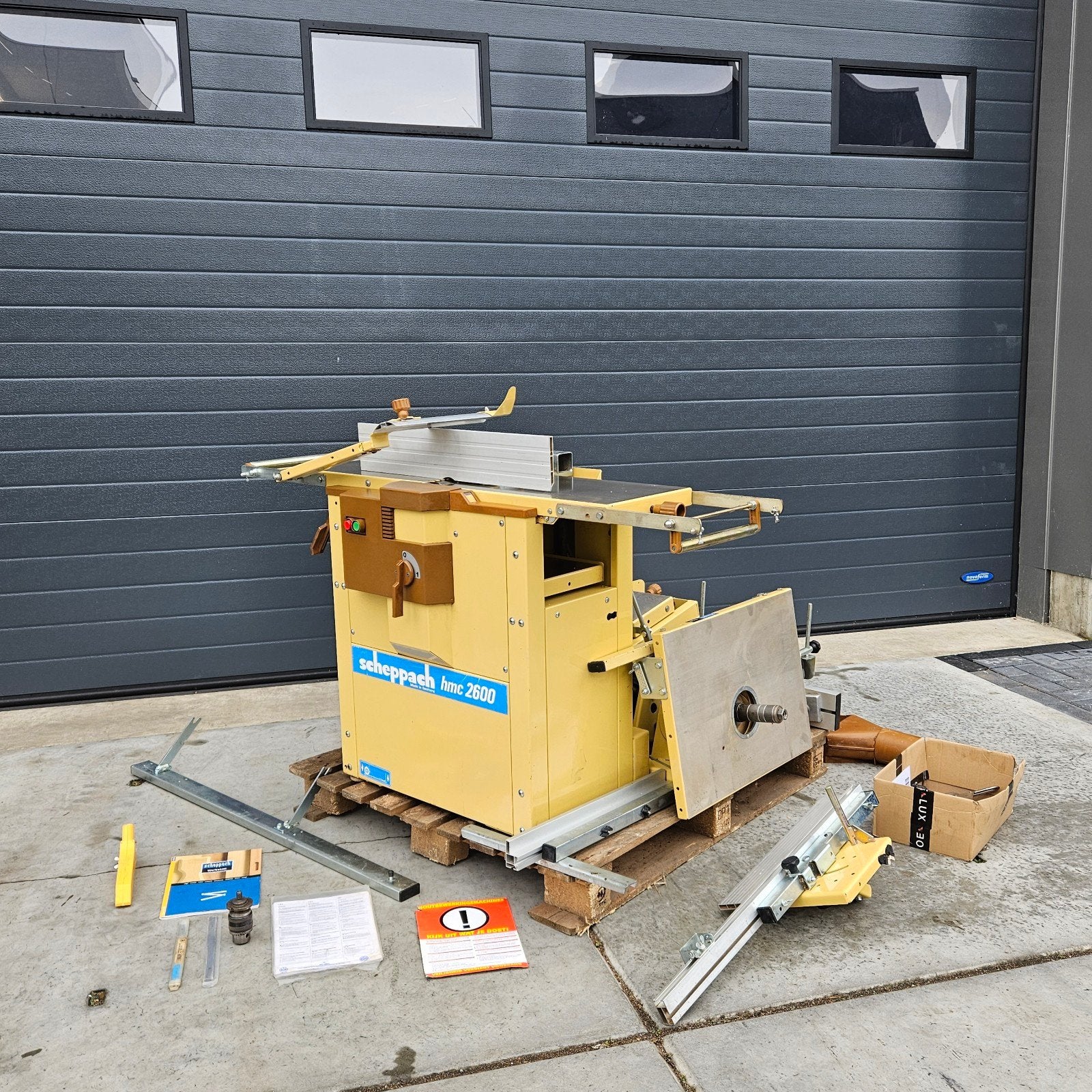 Scheppach combinatiemachine 5in1 combinatie machine ***, 70 mm of meer, Overige typen, Scheppach scm robland felder hammer martin