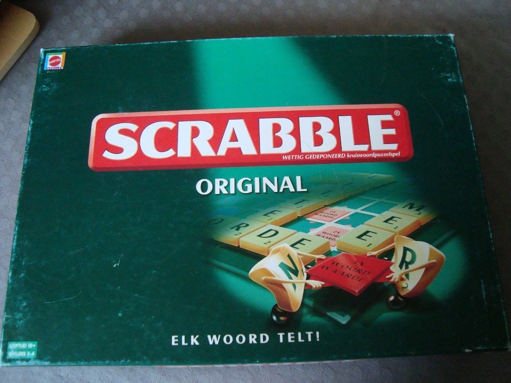 Scrabble, Ophalen of Verzenden, Zo goed als nieuw