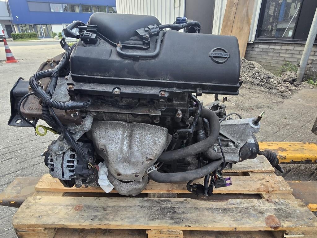 Nissan Micra complete motor CR12  met versnellingsbak, Ophalen of Verzenden, Nissan