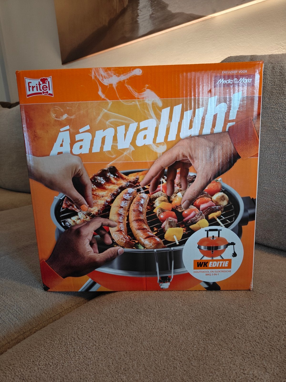 Nieuwe BBQ elec/kolen te gebruiken binnen of buiten., Tuin en Terras, Ophalen of Verzenden, Nieuw