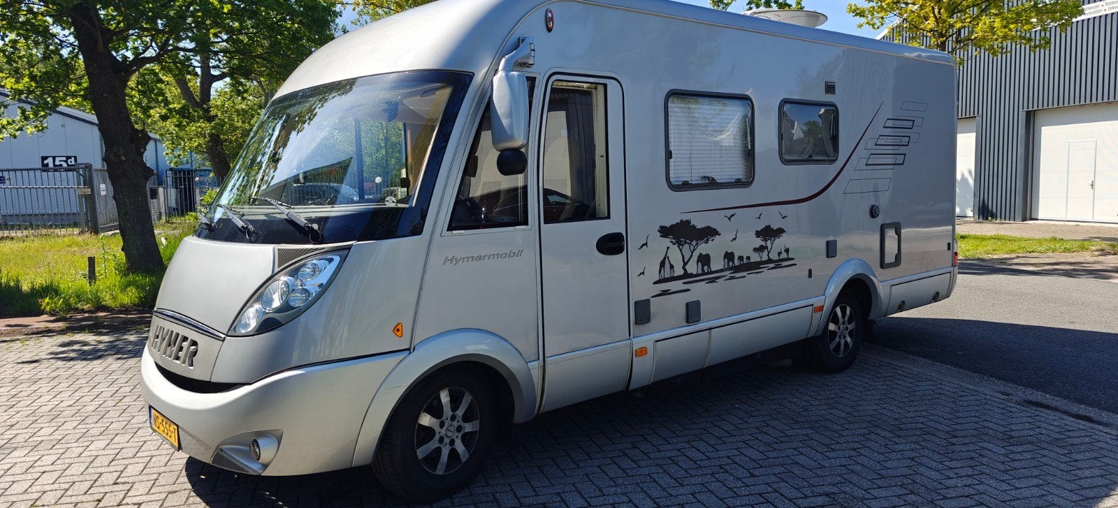 Hymer 654 SL Alco AMC - Luxe camper met airco en nieuwe APK, Caravans en Kamperen, Campers, Integraal, Ringverwarming, Fiat, Airbags