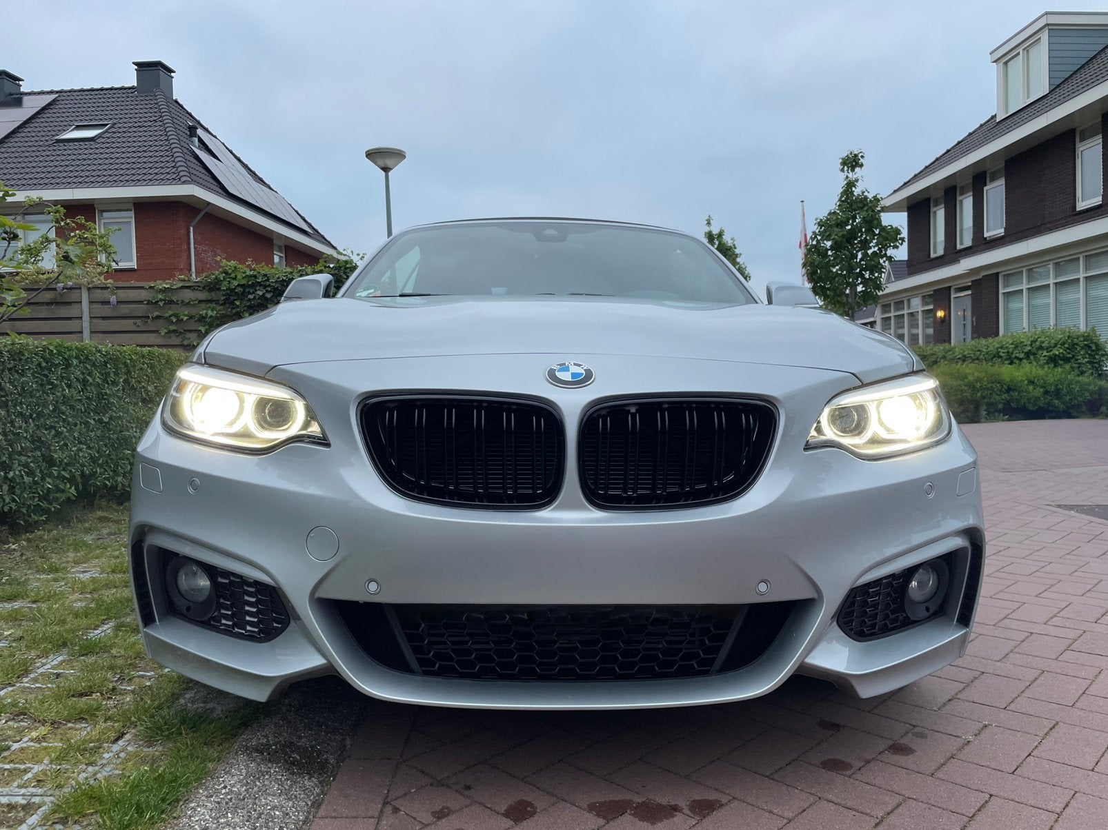 ✅ Grill (nieren) M2 look voor BMW F20, F21, F23, Voor, Nieuw, Ophalen of Verzenden, Bumper