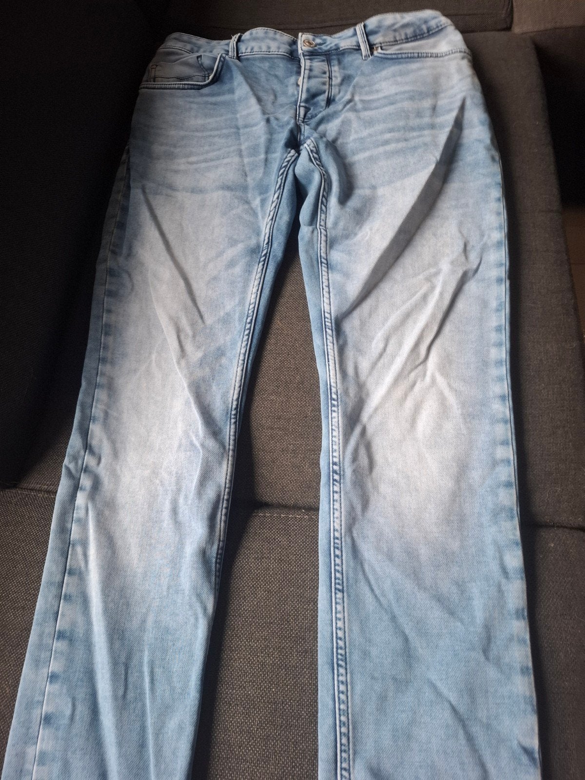 Anti  blue spijkerbroek skinny maat  33-32, Ophalen of Verzenden, Zo goed als nieuw, Blauw, W33 - W34 (confectie 48/50)
