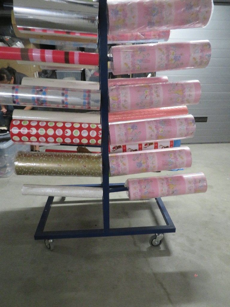cadeau papier rek of houder, Diversen, Cadeaupapier, Ophalen, Zo goed als nieuw