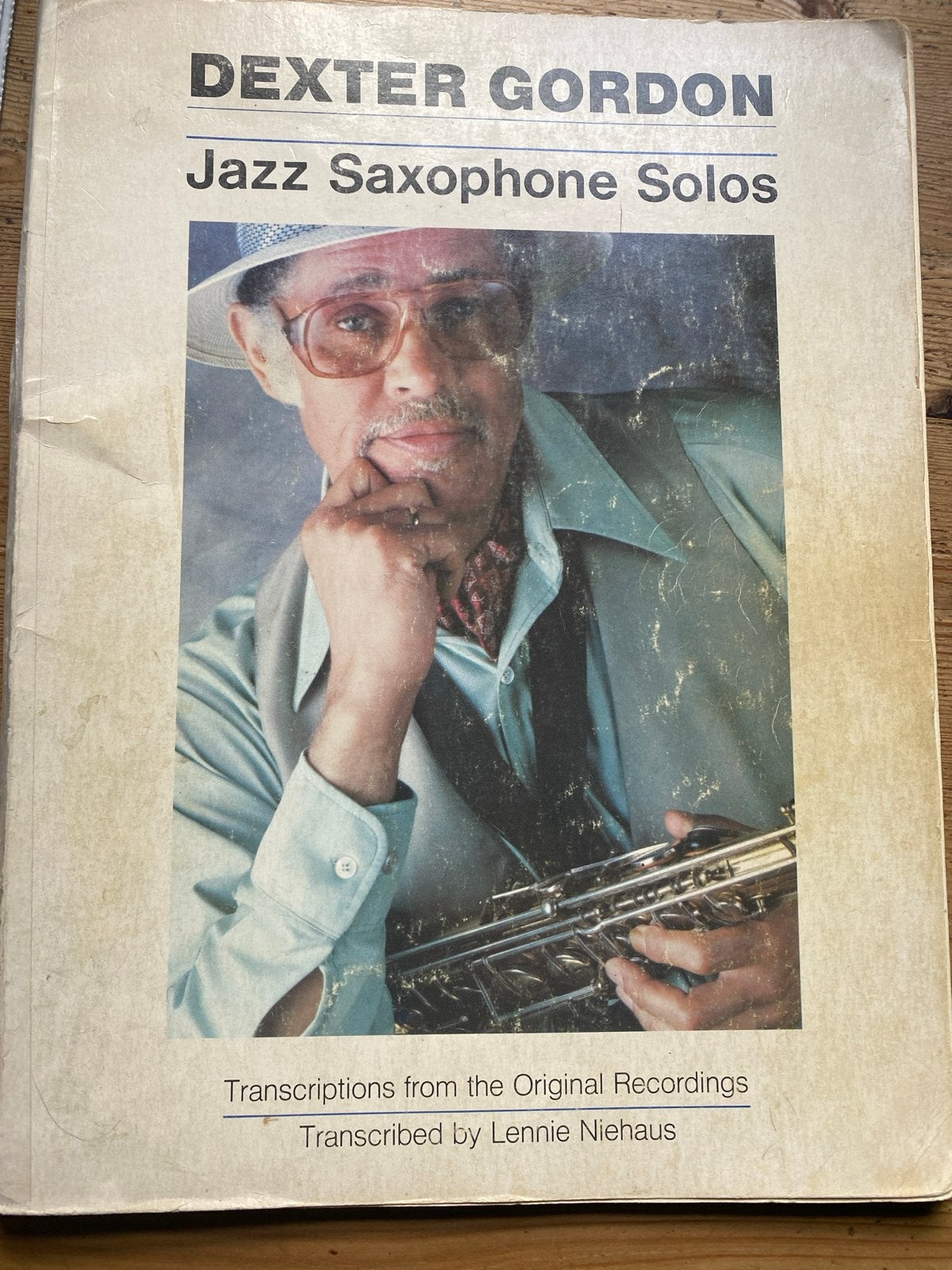 Dexter Gordon Jazz Saxophone Solos en Jamey Aebersold Jazz, Muziek en Instrumenten, Bladmuziek, Gebruikt, Saxofoon, Ophalen of Verzenden