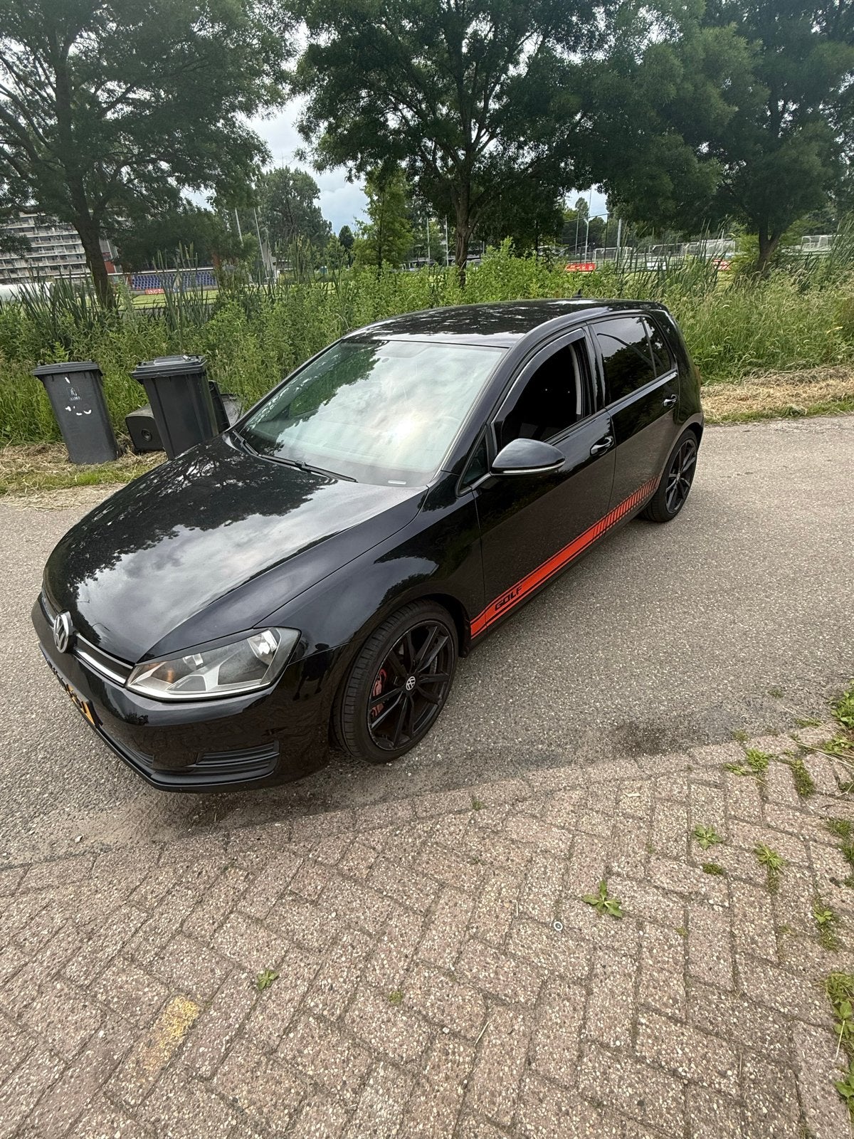 Volkswagen Golf 1.6 TDI 81KW 5D Blue Motion 2013 Zwart, Ophalen of Verzenden, Gebruikt