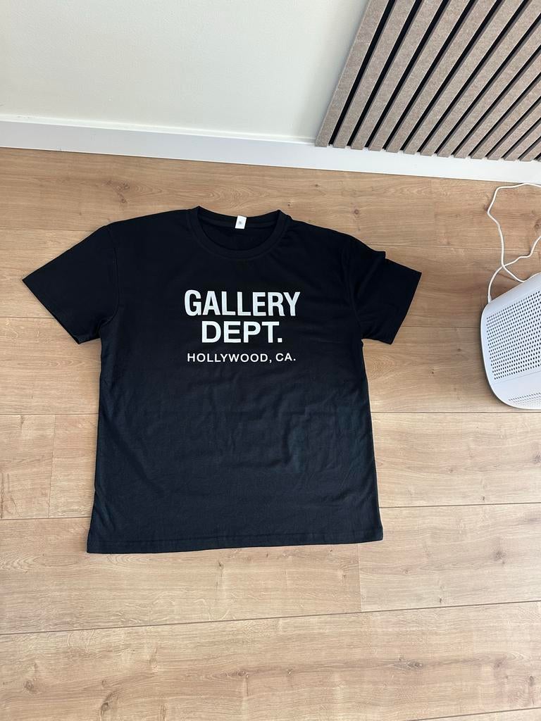 Gallery Dept. T-shirt Zwart Maat L - Nieuw, Ophalen of Verzenden, Nieuw, Maat 52/54 (L), Zwart