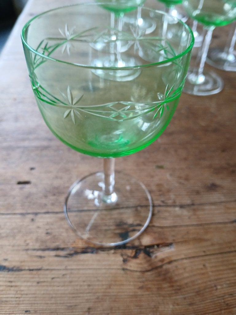 Annagroen/uraniumglas, Ophalen