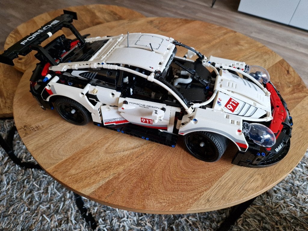 Porsche 911 RSR, Ophalen, Compleet, Lego, Zo goed als nieuw