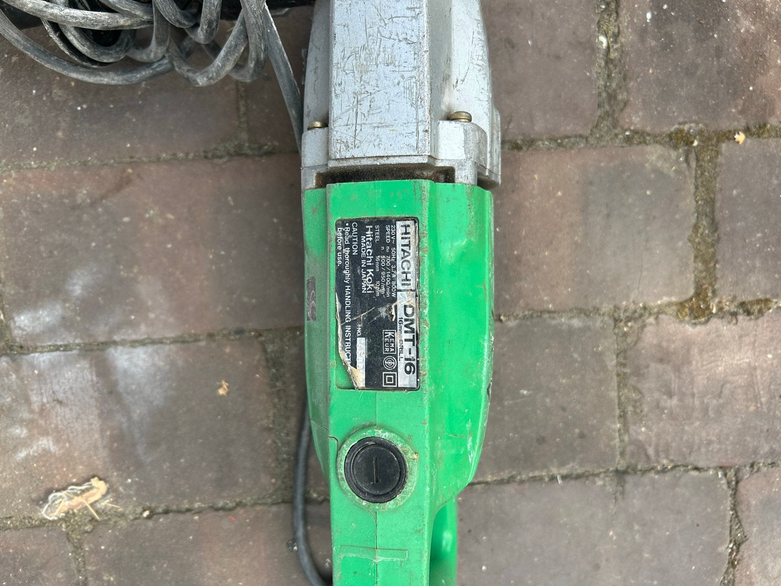 Hitachi DMT 16 Diamantboormachine met wateraansluiting, Ophalen, Gebruikt, Boormachine