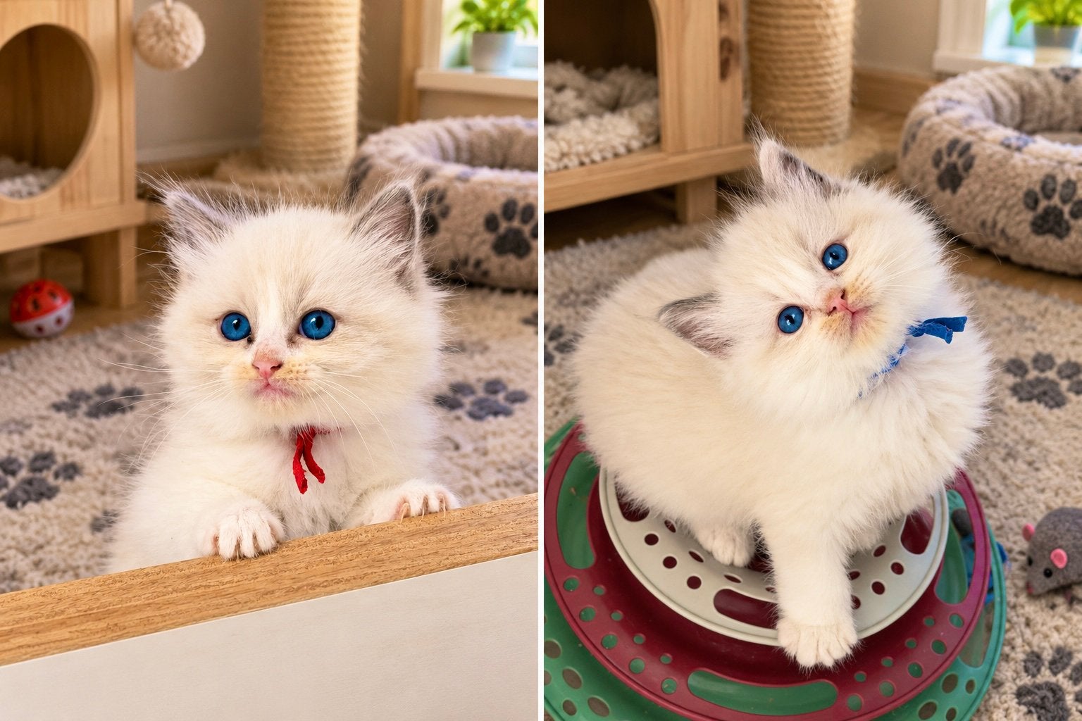 Ragdoll kitten met stamboom (fok), Meerdere dieren, Met stamboom, 0 tot 2 jaar