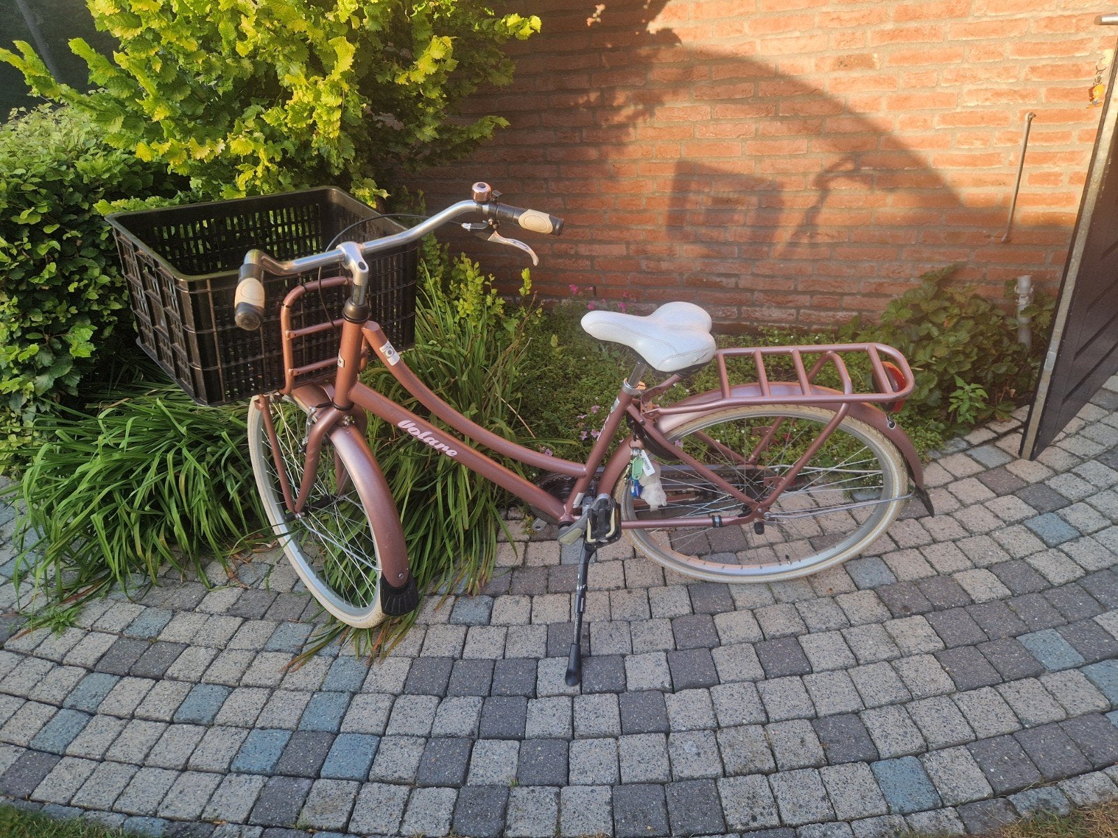 Volare 26 inch fiets oud roze, Fietsen en Brommers, Fietsen | Meisjes, Ophalen, Gebruikt, 26 inch of meer