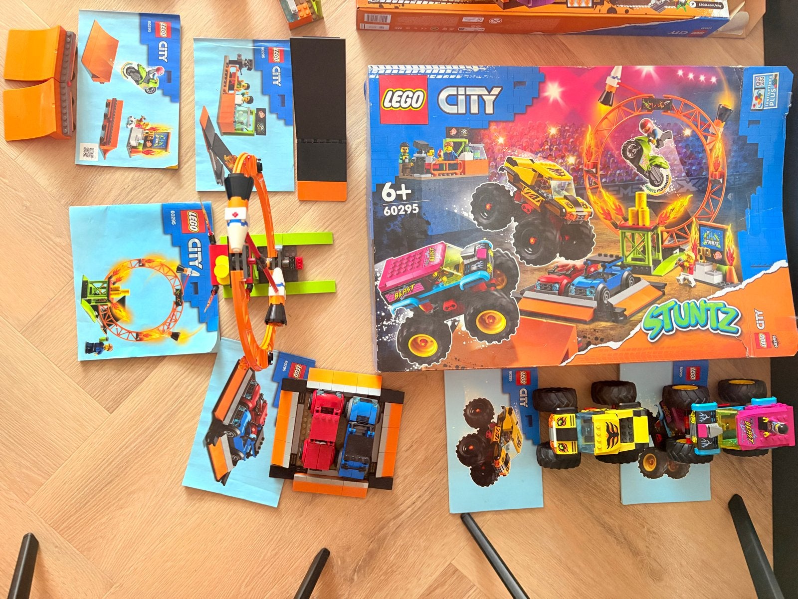 Grote partij LEGO City Stuntz sets, compleet met dozen en bo, Ophalen of Verzenden, Gebruikt