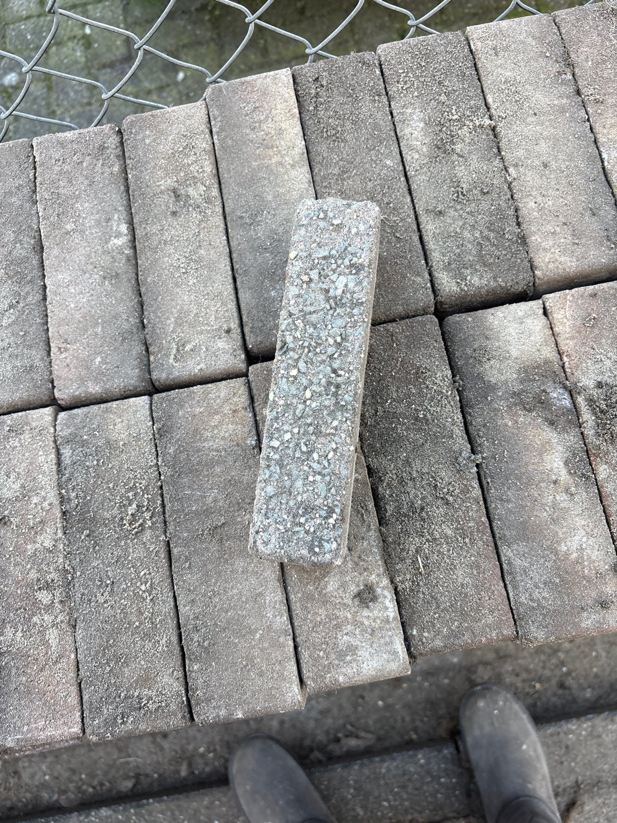 20 m² gebruikte straatklinkers, Tuin en Terras, Ophalen, Gebruikt, Klinkers, 10 m² of meer