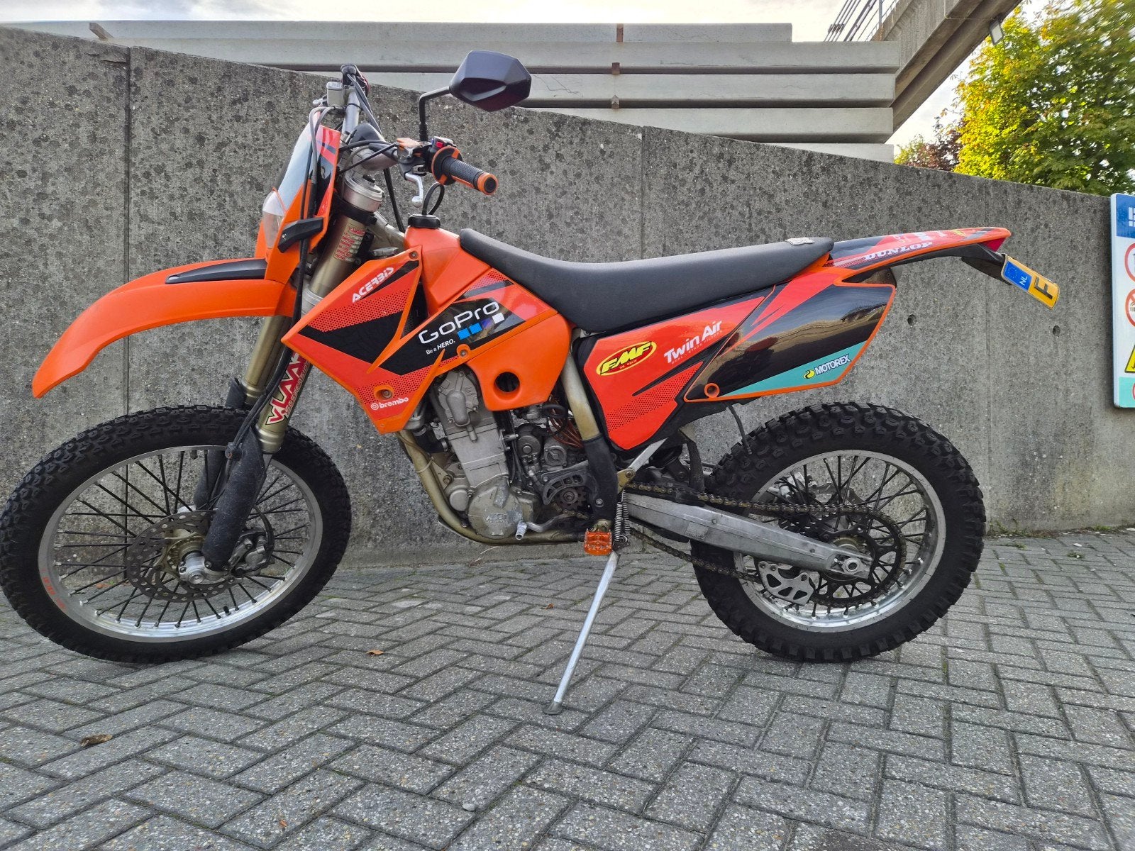 KTM 525 EXC 2005., Bedrijf, Enduro