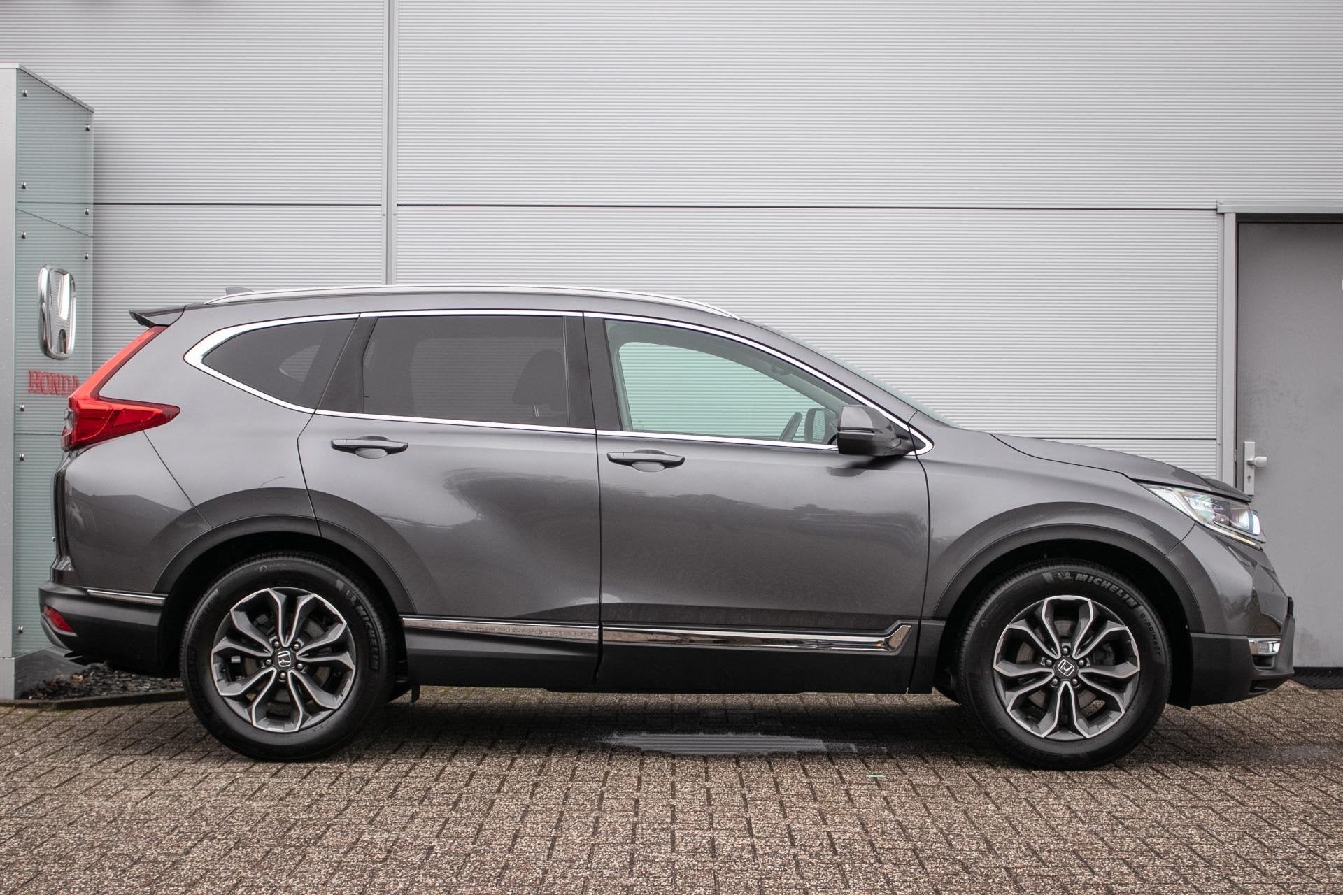 Honda CR-V 2.0 e:HEV Lifestyle Automaat - Navi | Leder | Cam, Auto's, Dealer onderhouden, Gebruikt, 4 cilinders, Bedrijf