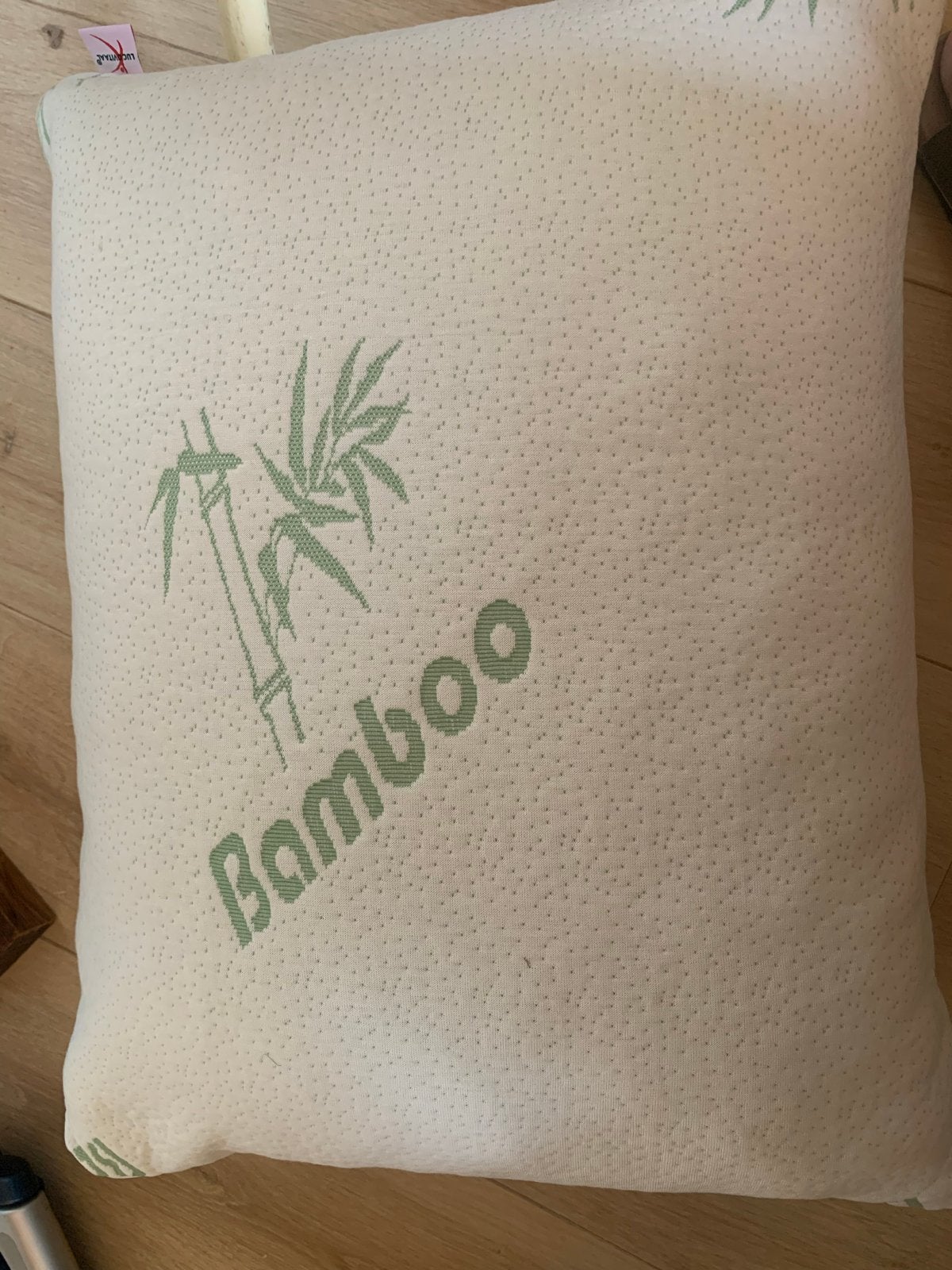 Nieuw hoofdkussen Bamboo/Lucovitaal hoofdkussen, Huis en Inrichting, Ophalen of Verzenden, Zo goed als nieuw, Wit, Rechthoekig