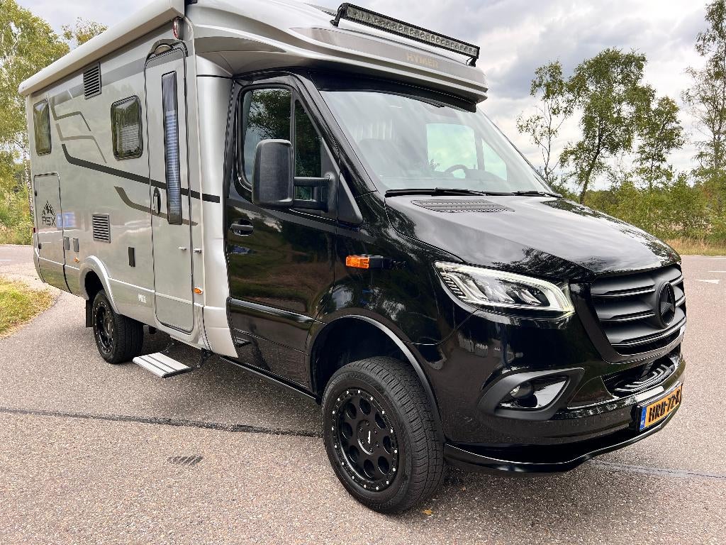 Hymer MLT 580 4X4 3.0 V6 RSX Palmowski, Caravans en Kamperen, Campers, Automaat, Ringverwarming, Luifel, Bedrijf