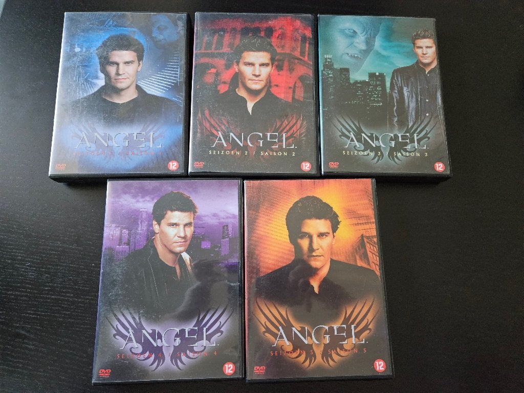 dvd set ANGEL alle seizoenen David Boreanaz, Cd's en Dvd's, Inclusief doosje, Ophalen of Verzenden, Zo goed als nieuw, Actie en Avontuur