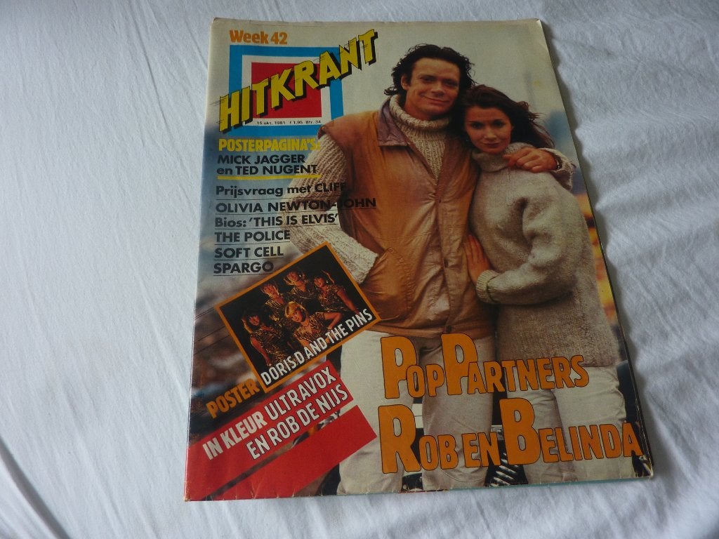HITKRANT 1981-ROB DE NIJS-DORIS D-DOLLY DOTS-MAYWOOD, Verzamelen, Verzenden, 1980 tot heden, Tijdschrift