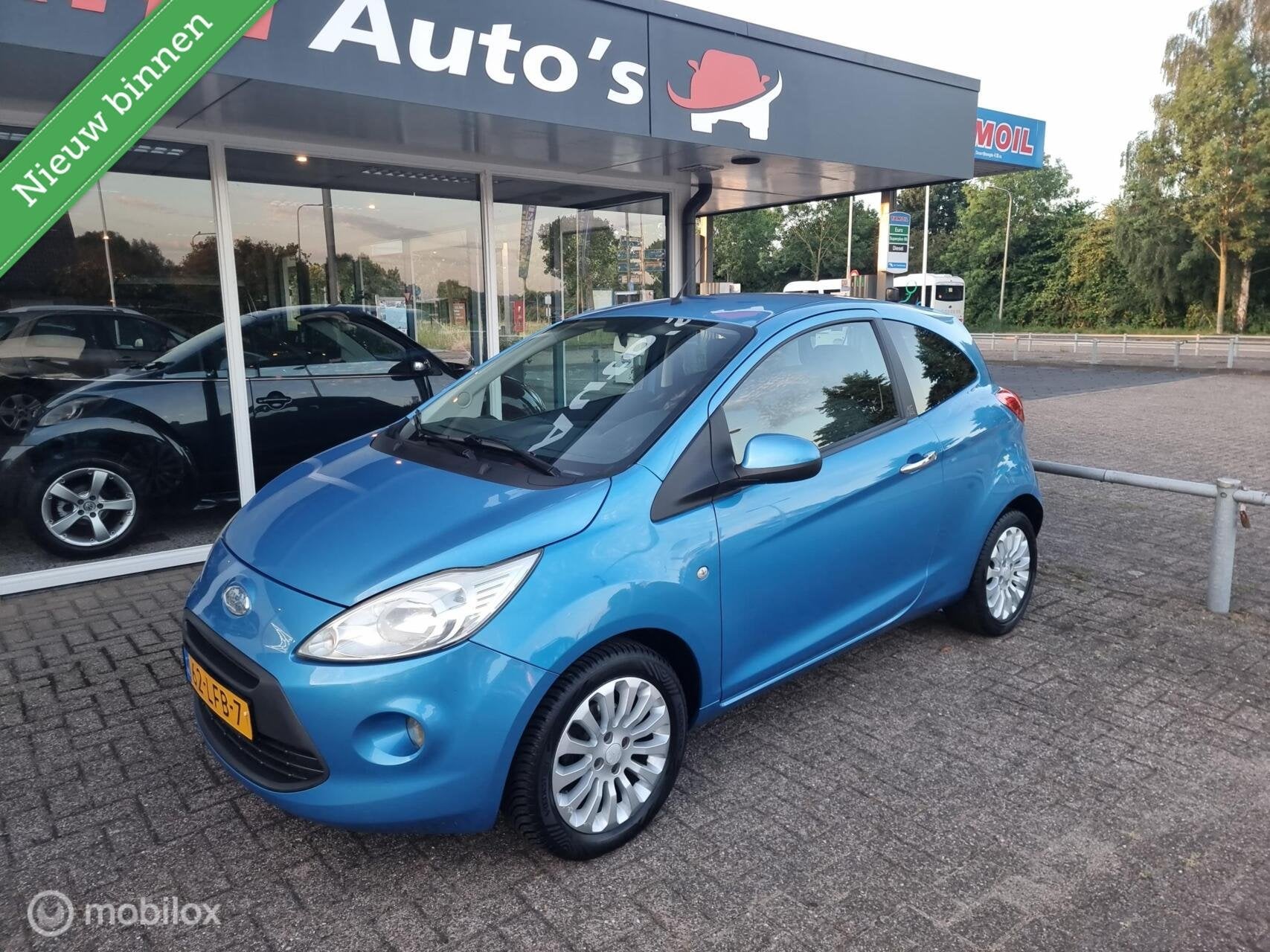 Ford Ka 1.2 Titanium X Dealer onderhouden Apk Airco KM NAP!, Auto's, Ford, Voorwielaandrijving, Gebruikt, 1242 cc, 4 cilinders