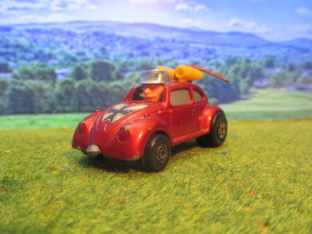 1:69 VW Volkswagen Flying Bug Matchbox nr.11 1972 #2, Ophalen of Verzenden, Gebruikt, Auto