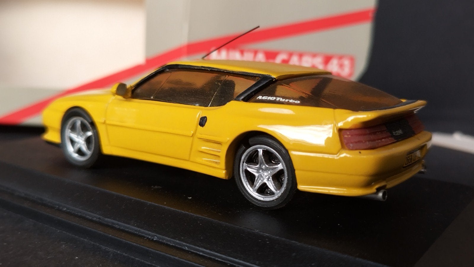Renault Alpine A610 Turbo 1:43 Minicars 43 Pol, Overige merken, Auto, Verzenden, .