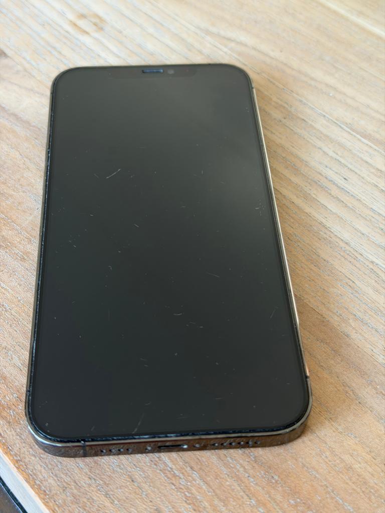 iPhone 12 Pro Max, Zonder simlock, Grijs, 128 GB, Gebruikt