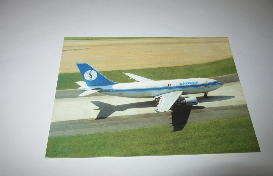 Sabena ansichtkaart An Airbus A310-300, Verzenden, Nieuw, Kaart, Foto of Prent