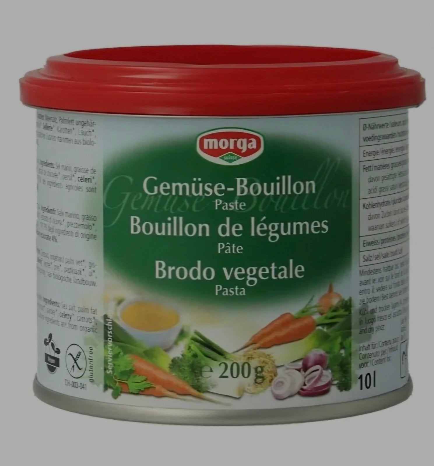 Morga groentebouillonpasta blikje 200 gr, Diversen, Ophalen of Verzenden