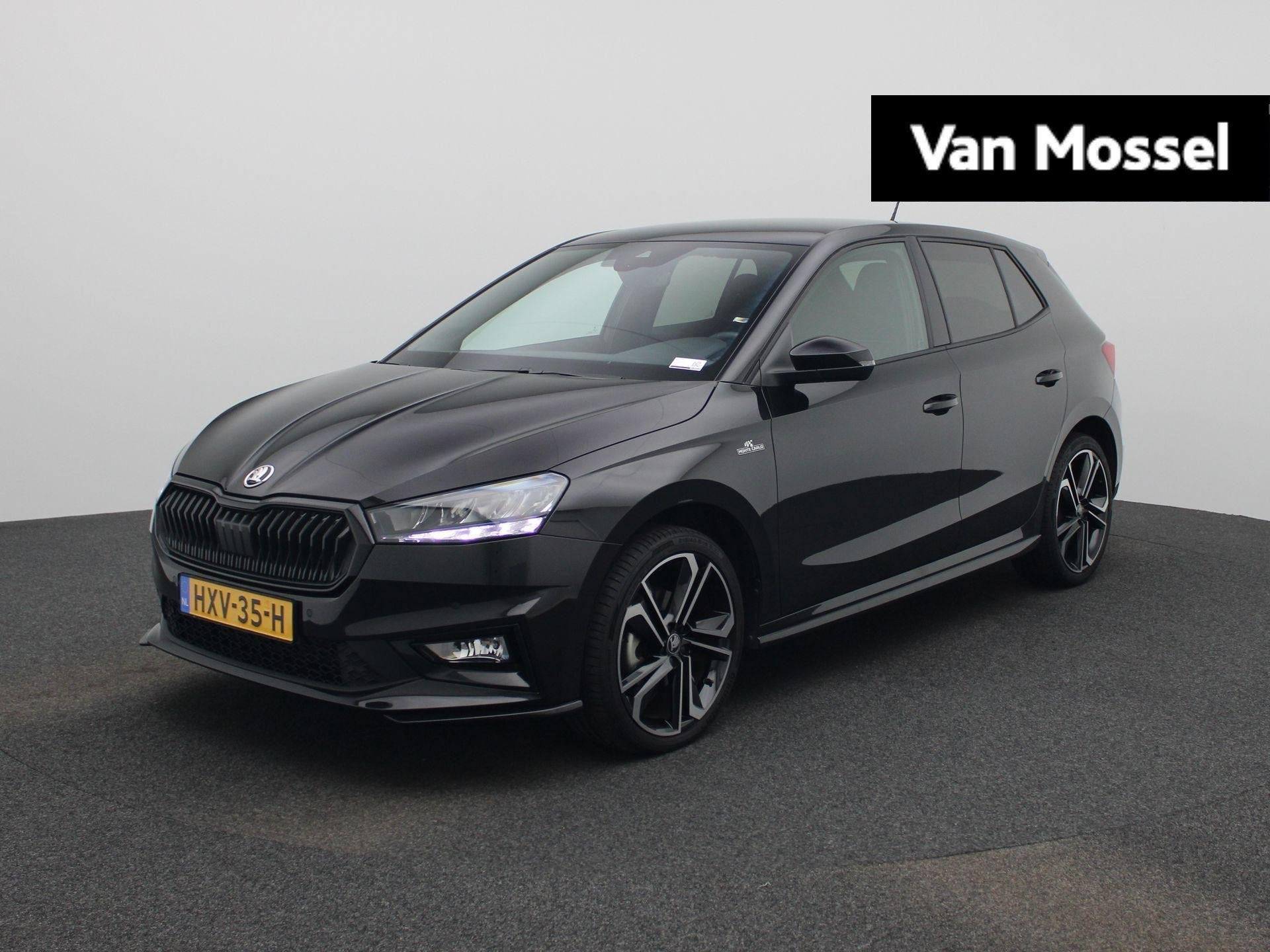 Skoda Fabia 1.0 TSI Monte Carlo AUTOMAAT / DSG | METALLIC LA, Auto's, 12 maanden, Gebruikt, Zwart, Origineel Nederlands