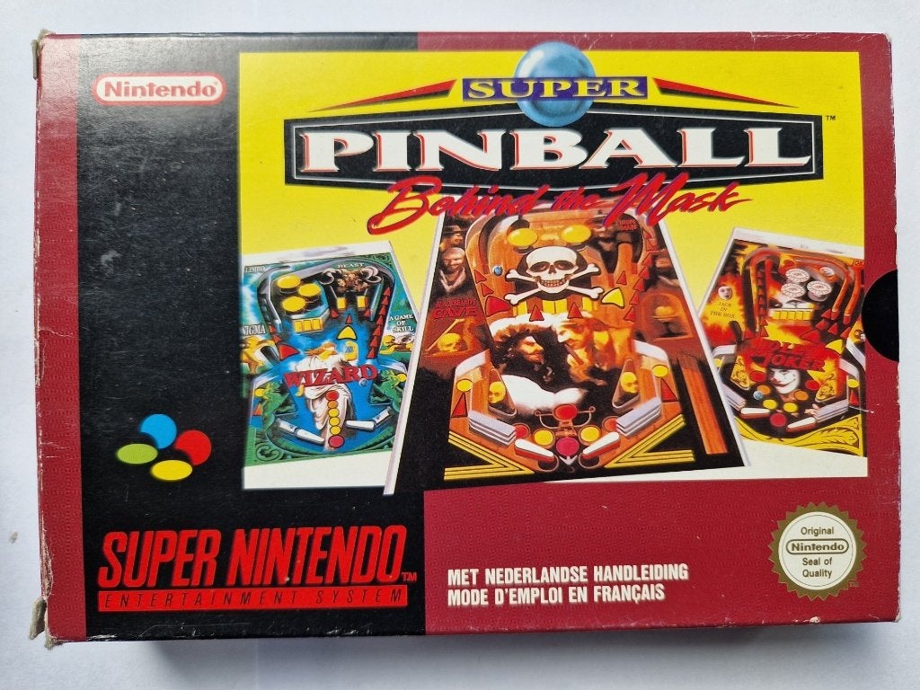 super PINBALL behind the mask, Gebruikt, 1 speler, Ophalen of Verzenden, Vanaf 3 jaar