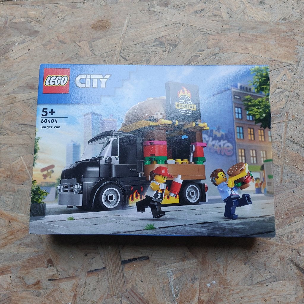 Lego City 60404 Burger Truck, Ophalen of Verzenden, Nieuw, Ongeopend/sealed