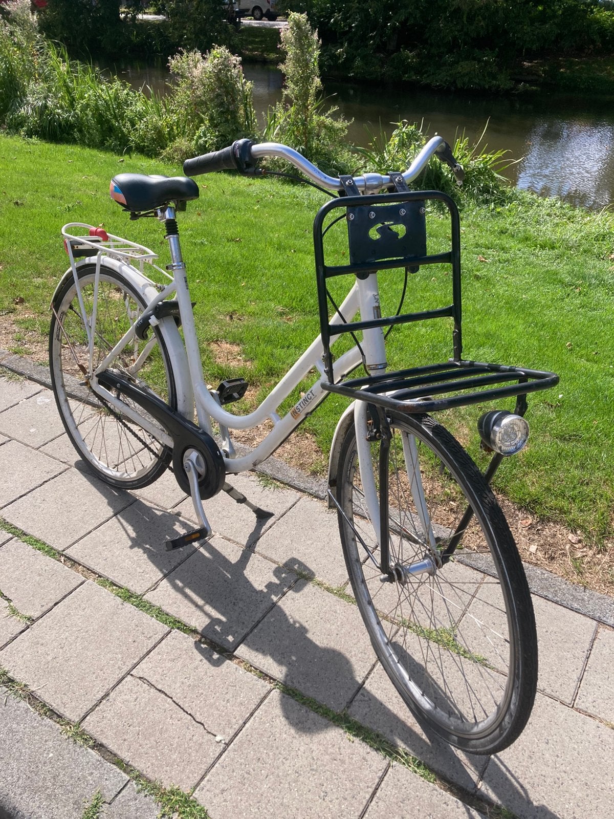 Damesfiets / kinderfiets 28inch banden, Fietsen en Brommers, Fietsen | Dames | Damesfietsen, Terugtraprem, Gebruikt, Versnellingen