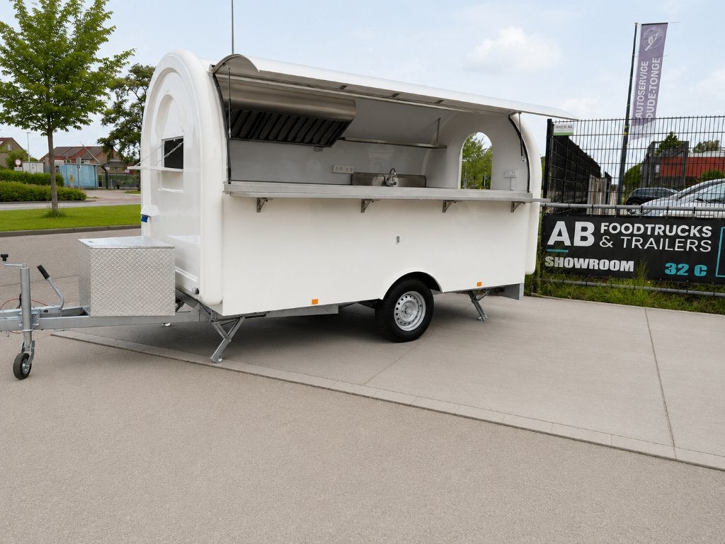 Roundtop Large Foodtruck Foodtrailer Goedkoopste van NL, Ophalen of Verzenden