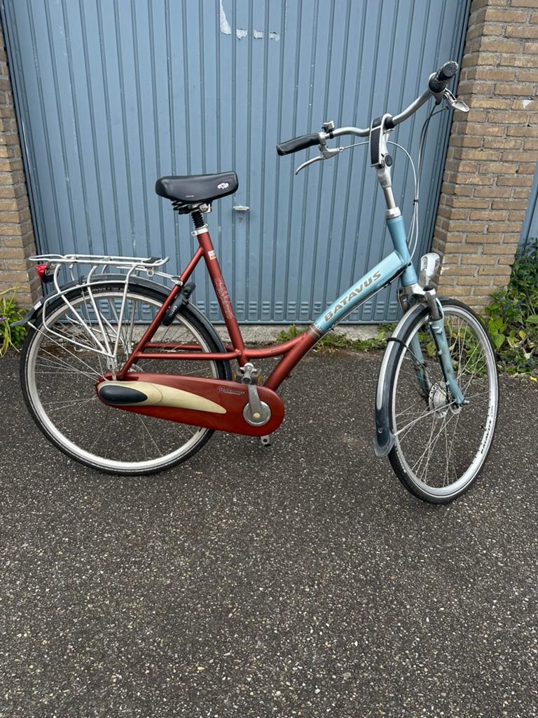 Batavus damesfiets, Fietsen en Brommers, Fietsen | Dames | Damesfietsen, Ophalen, Gebruikt, Versnellingen, Batavus