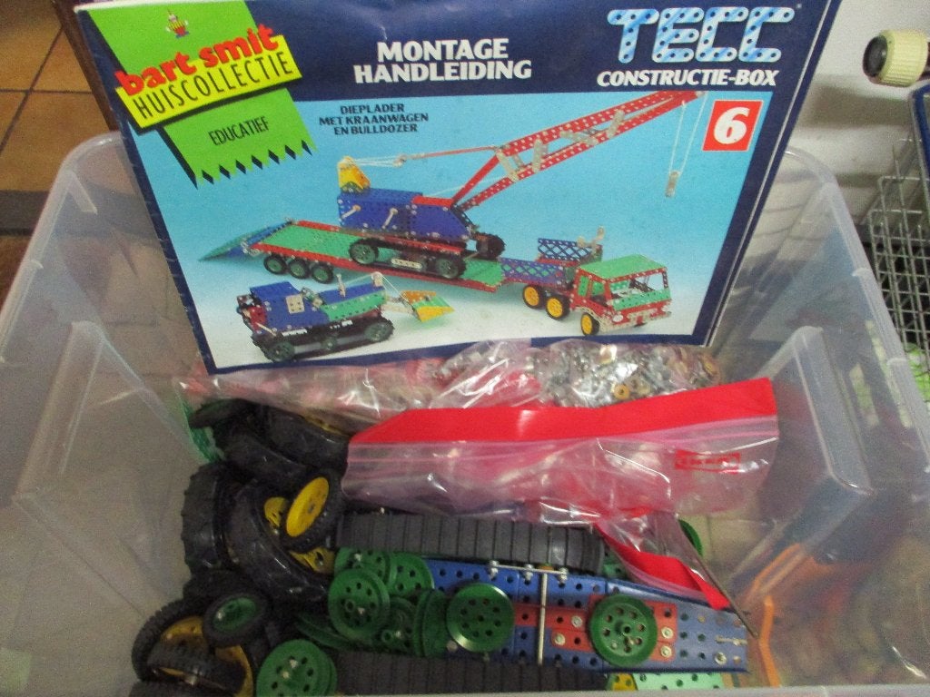 TECC constructie box - bart smit educatief - metaal, Ophalen, Zo goed als nieuw, Bouwen