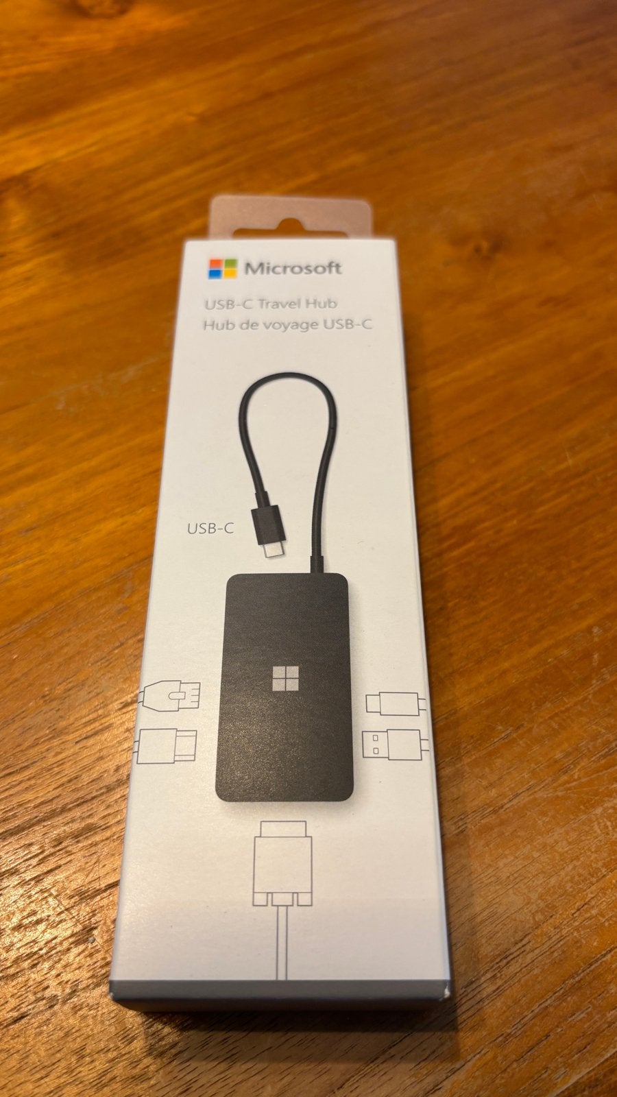 Microsoft USB-C Travel Hub - Nieuw in doos, Computers en Software, Dockingstations, Ophalen of Verzenden, Nieuw, USB-hub, Laptop