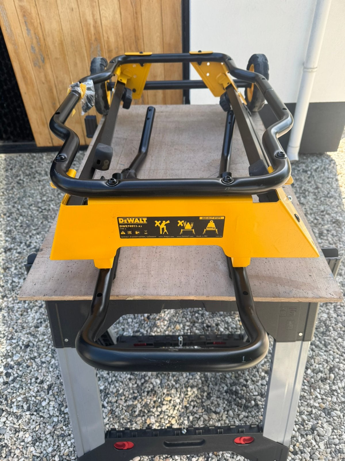 DEWALT DWE74911-XJ , onderstel zaagtafel, Ophalen, Nieuw