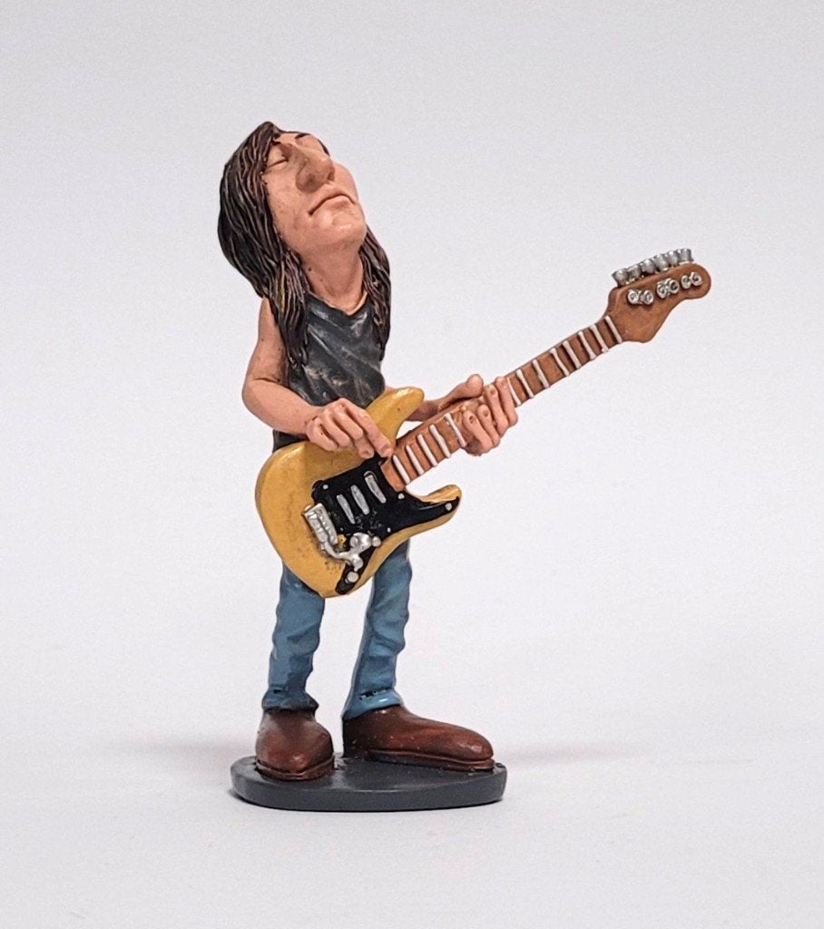 Mike McCready Pearl Jam beeldje by Warren Stratford deco, Info@deconoord.nl, Deco Noord, Nieuw, Ophalen of Verzenden