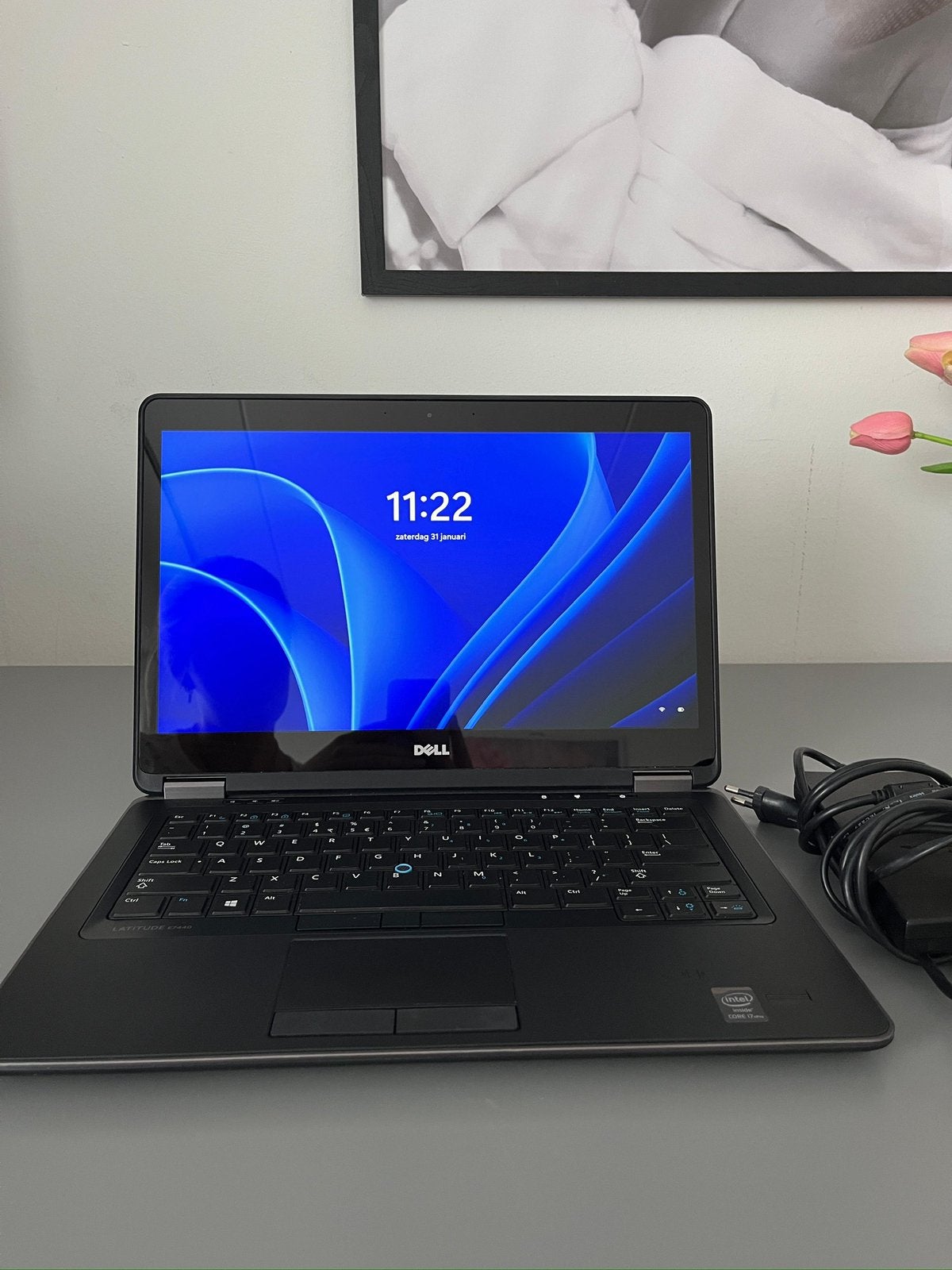 Dell laptop Latitude E7440 full HD Touch screen 256 GB SSD, Ophalen, 2 tot 3 Ghz, 8 GB, 14 inch