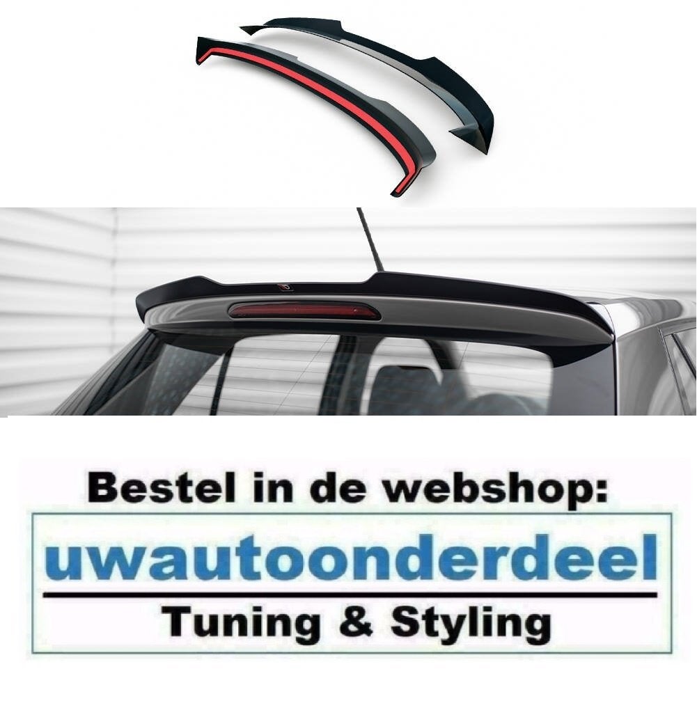 Maxton Design Skoda Fabia MK3 Achterklep Spoiler Extention
