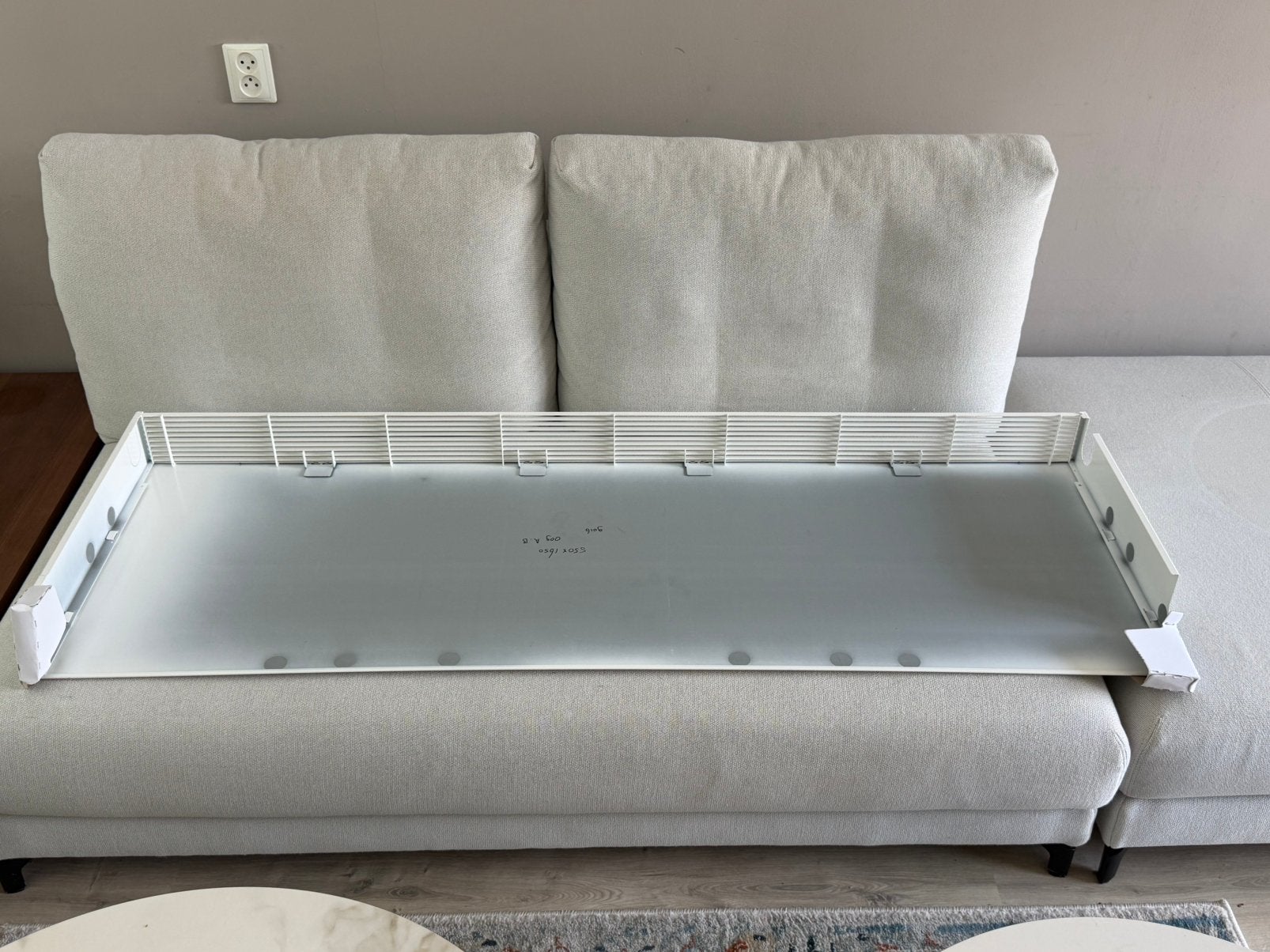 Radiator ombouw Sentimo RAL9016 NIEUW 165x55x11, Ophalen, 30 tot 80 cm, Radiator, Nieuw