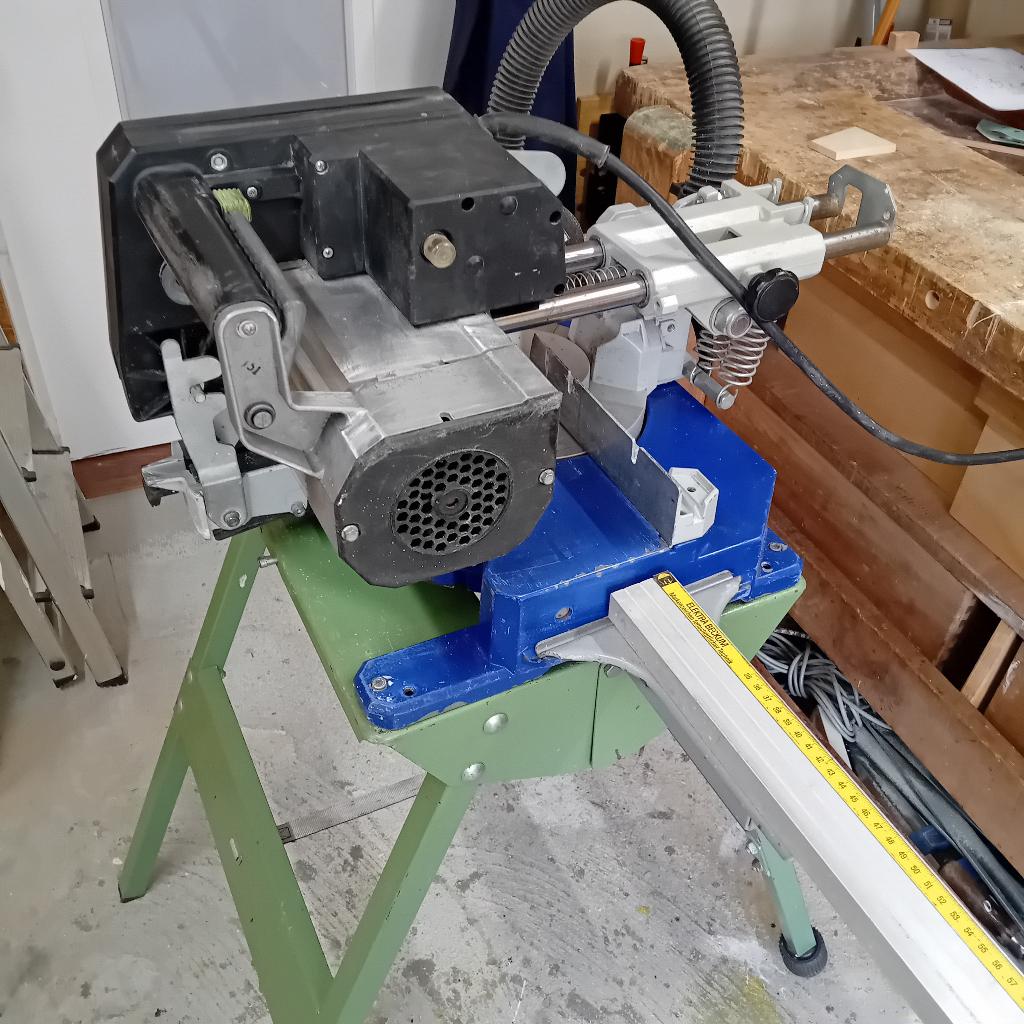 Metabo KGS331 afkortzaag, Gebruikt, Ophalen of Verzenden, Afkortzaag, 30 tot 70 mm