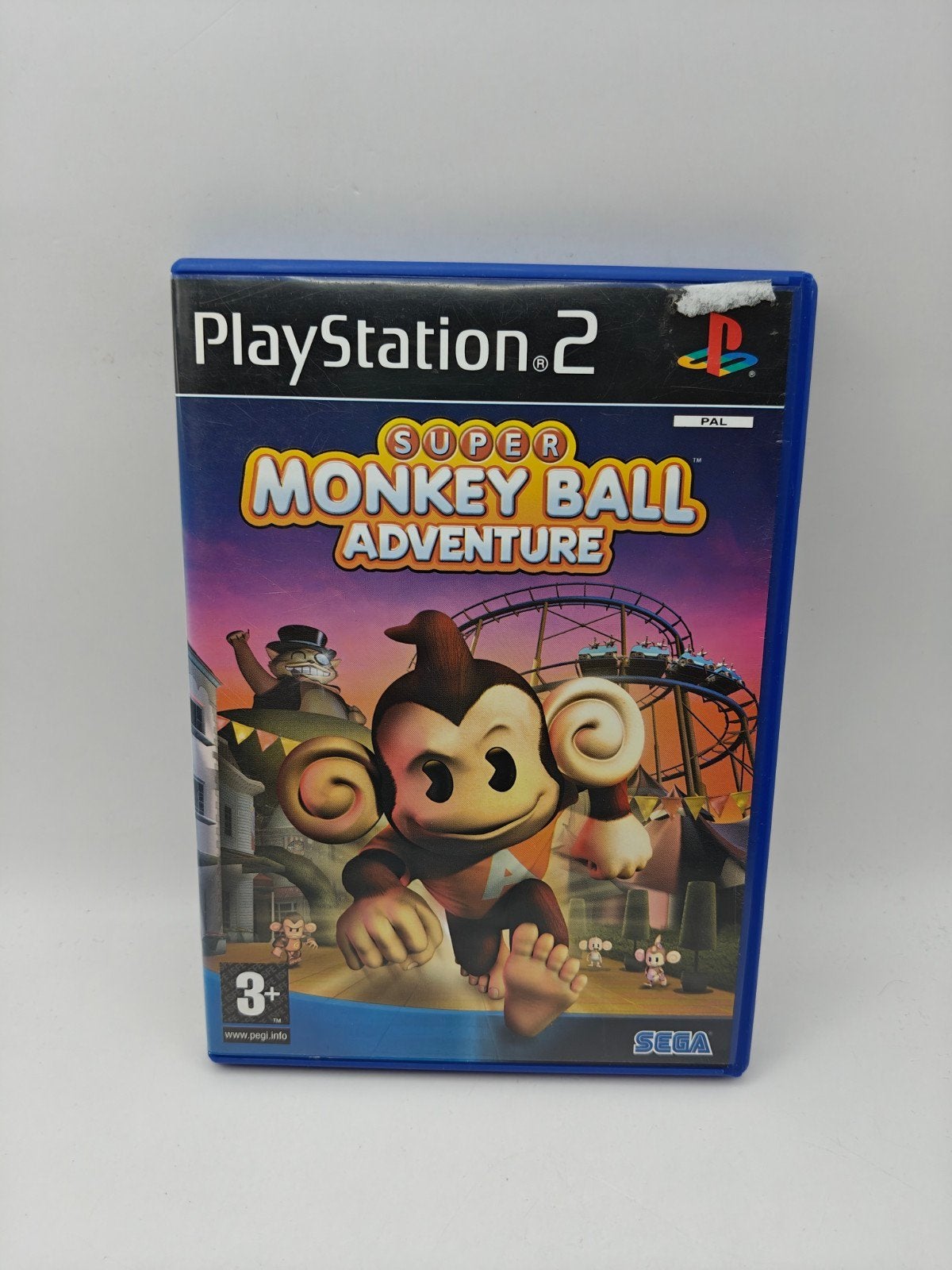Super Monkey Ball Adventure PS2, Spelcomputers en Games, Avontuur en Actie, Gebruikt, Niet van toepassing, 1 speler