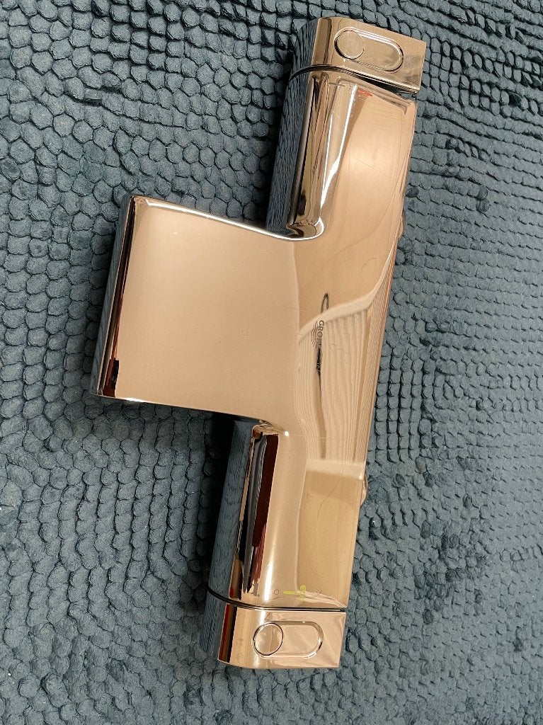 Badkraan Grohe Grohtherm 2000, Doe-het-zelf en Verbouw, Ophalen, Gebruikt, Chroom, Kraan